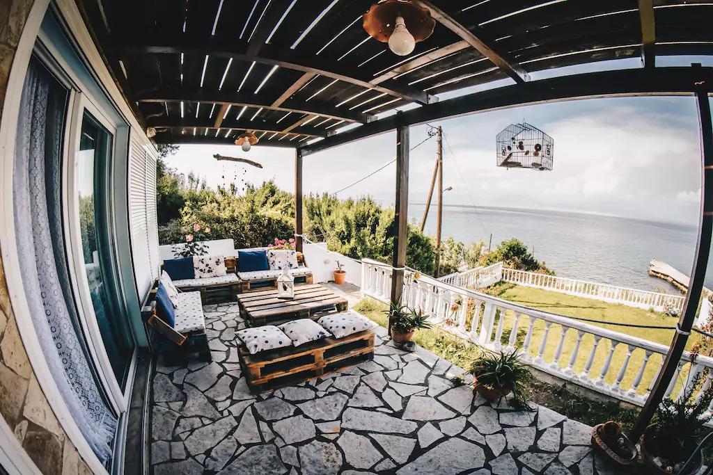 Villa Galanis By The Sea Niforeika Buitenkant foto